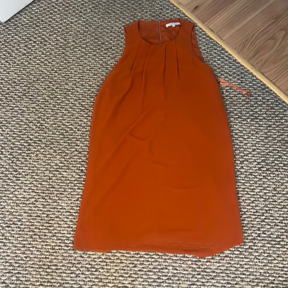 Naked Zebra Orange spice sleeveless dress in excellent condition size large
